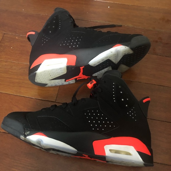 Air Jordan 6 black infrared - Picture 2 of 6
